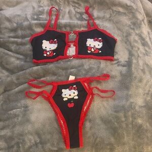 Hello Kitty Lingerie Set
